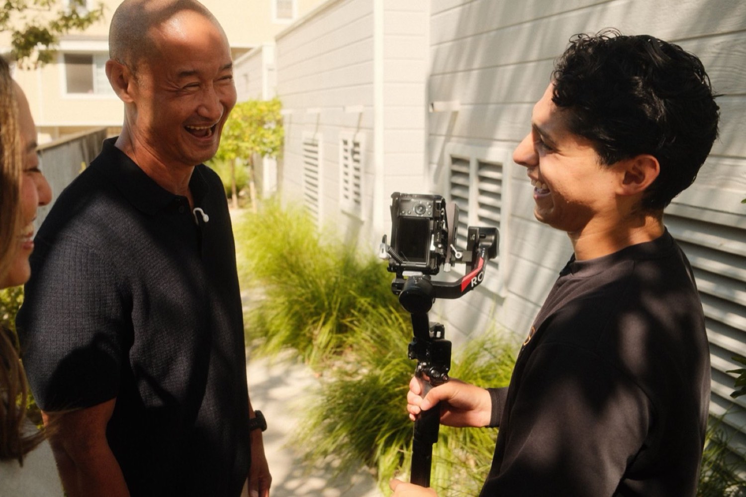 envision media crew on a shoot in Los Angeles