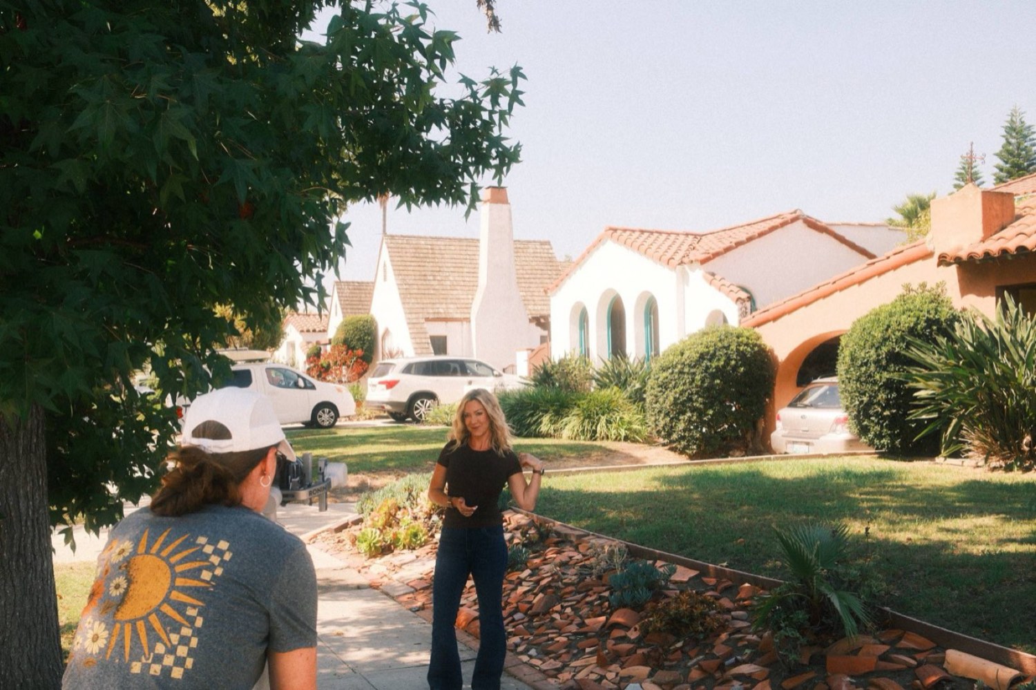 envision media crew on a shoot in Los Angeles